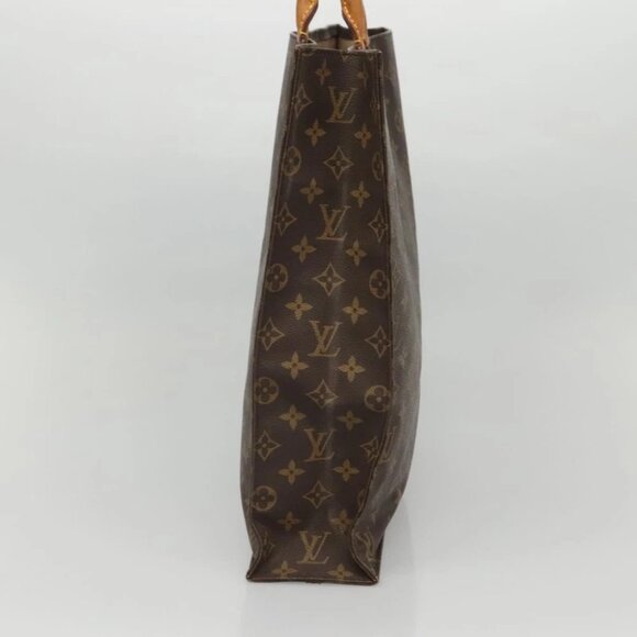 LOUIS VUITTON Monogram Sac Plat Hand Bag M51140 LV Auth 117717 - Picture 5 of 16